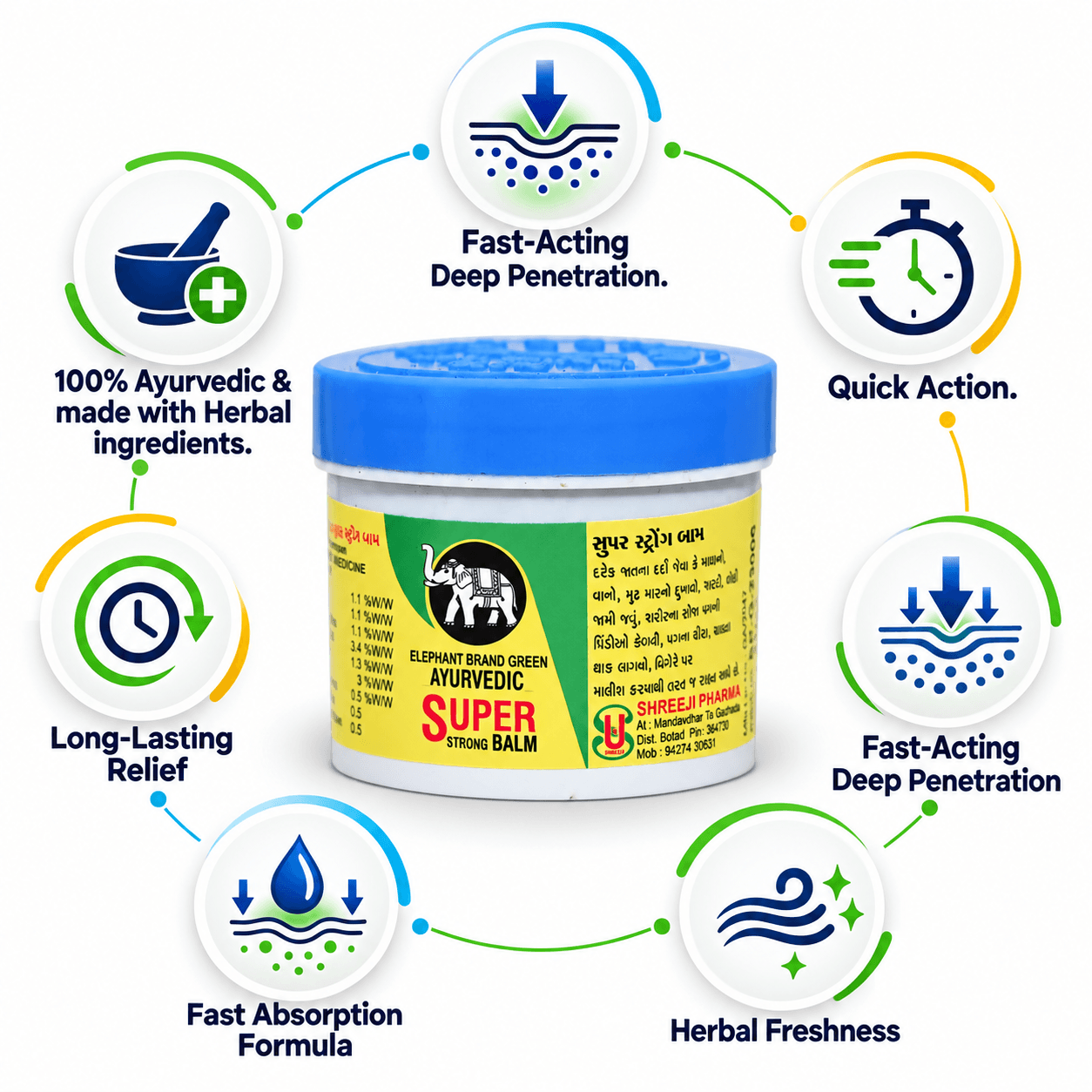 50G Pain Relief Balm