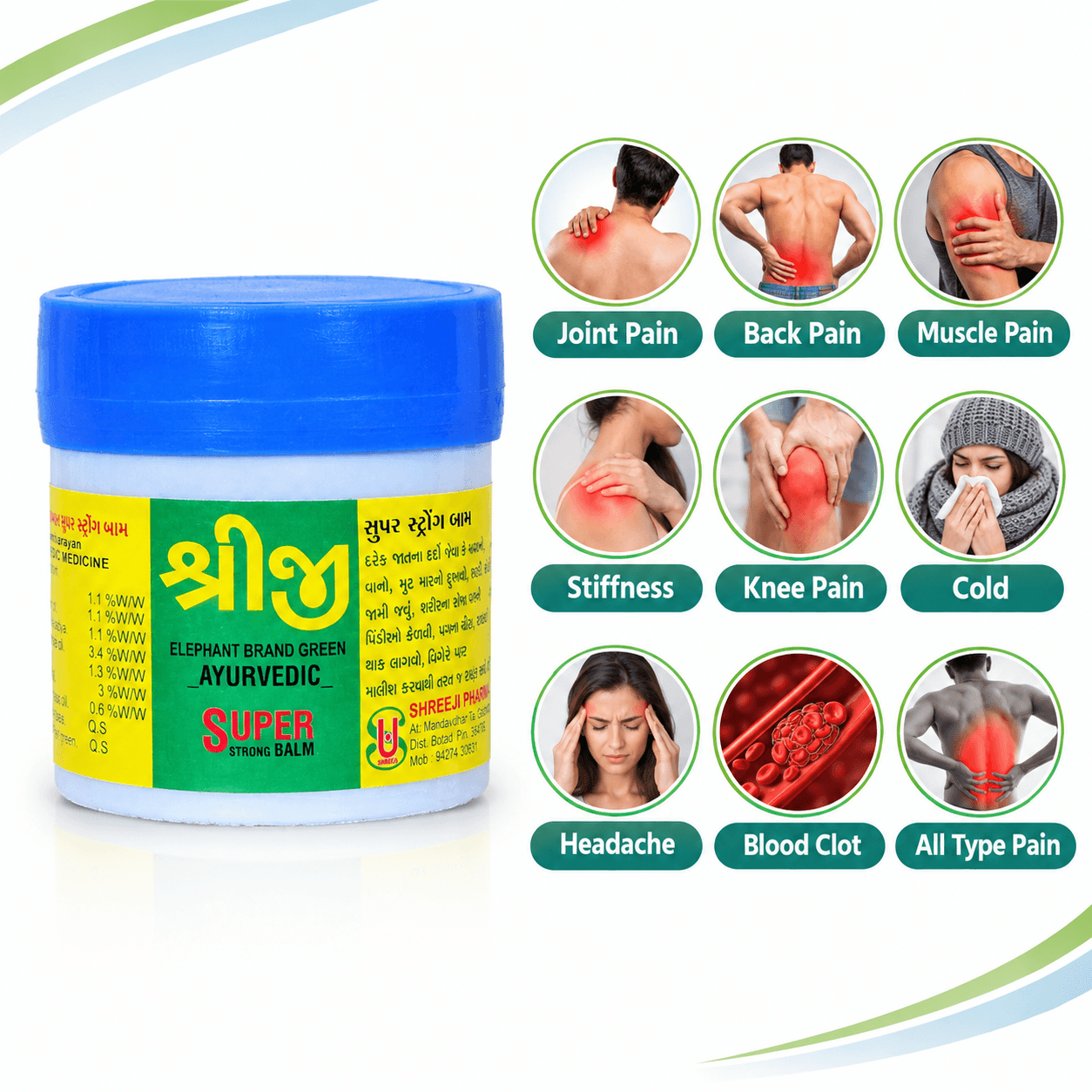 75G Pain Relief Balm